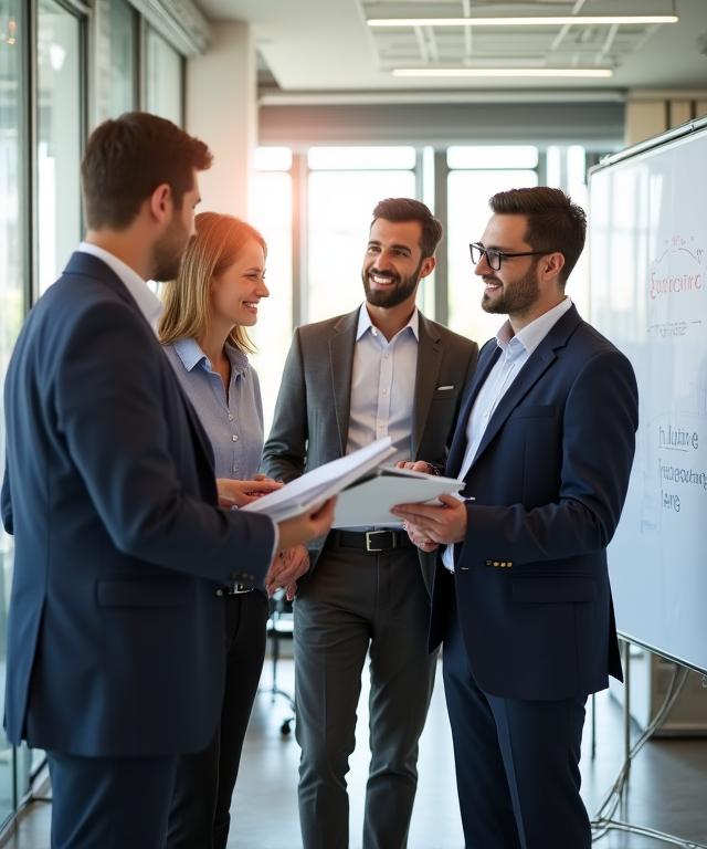 Il team di Aura HR Solutions in sessione creativa